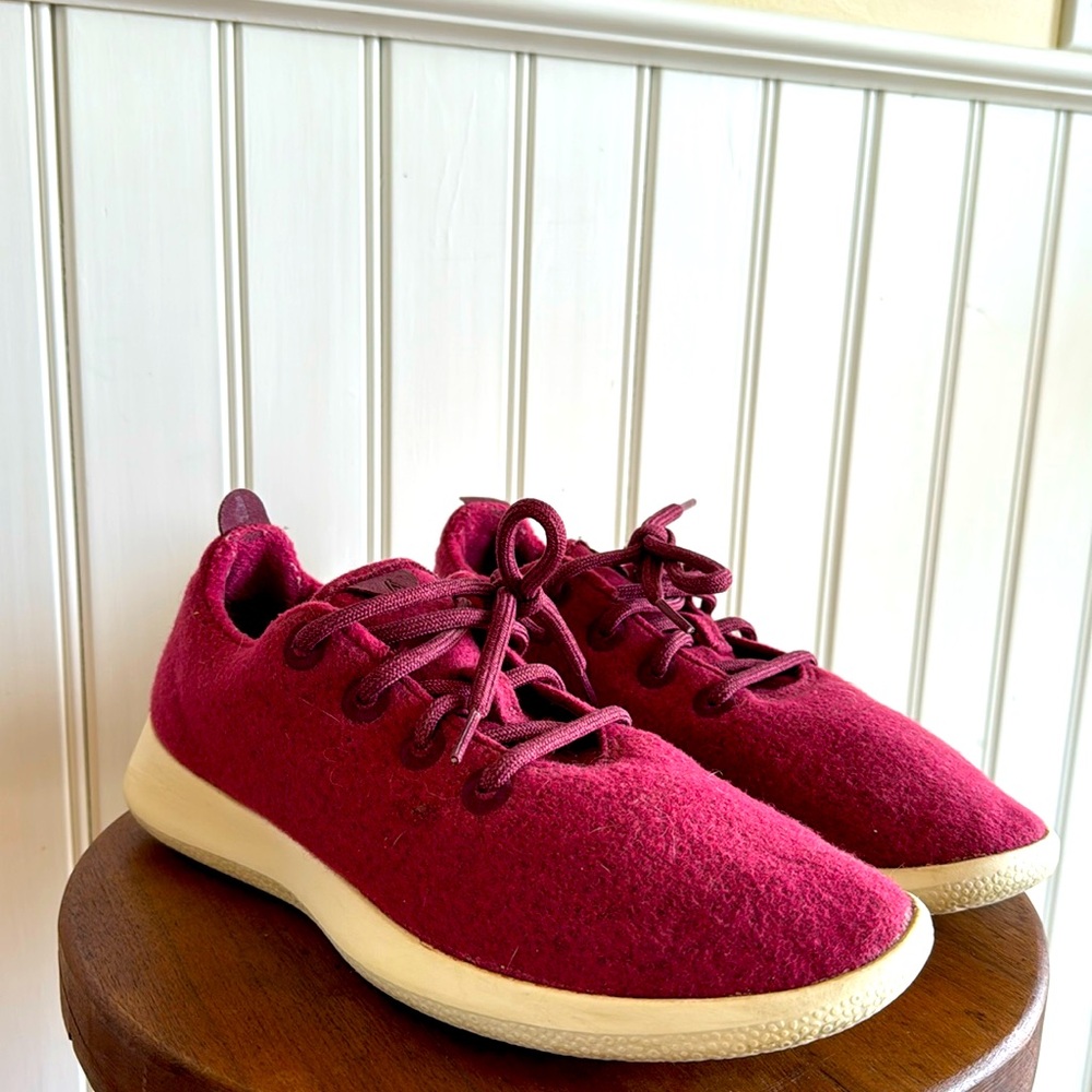 Allbirds Raspberry Wool Runners
